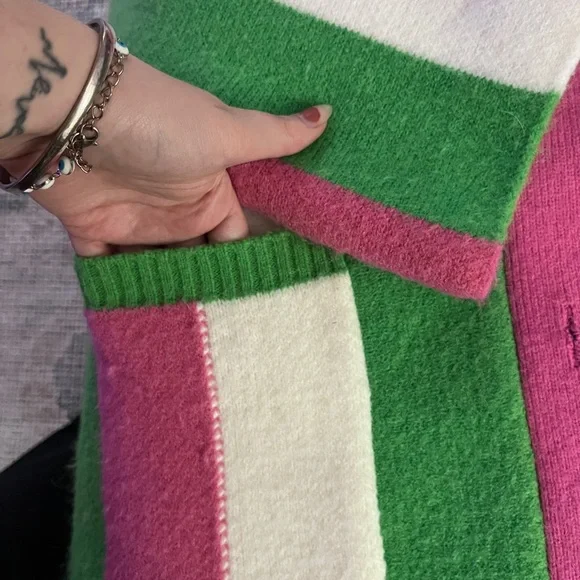 Colorful Striped Cardigan - Picture 4 of 10